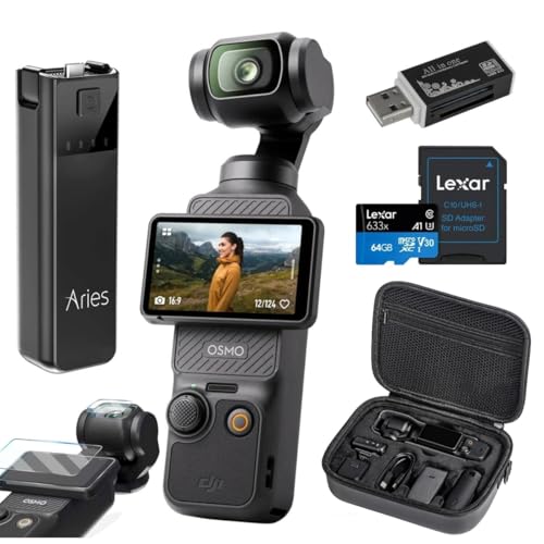 DJI Osmo Pocket 3, Vlogging Camera with 1'' CMOS & 4K/120fps Video